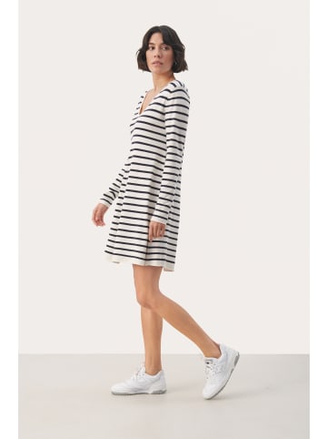 PART TWO Kleid ElsabethPW Gerade Passform in Dark Navy Stripe
