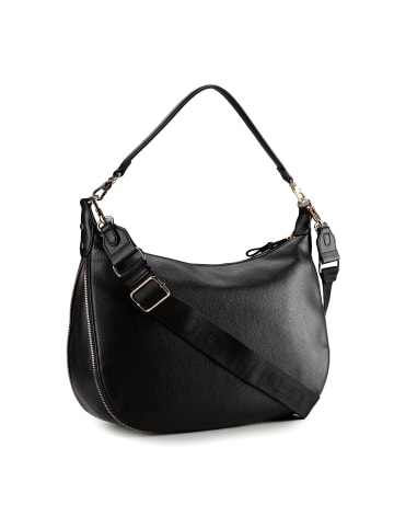 Liu Jo Kaliska Schultertasche L 39 cm mit Dehnfalte in nero