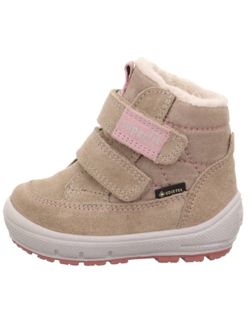 superfit Winterstiefel GROOVY in Beige/Rosa