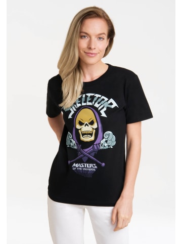 Logoshirt T-Shirt MOTU - Skeletor in schwarz