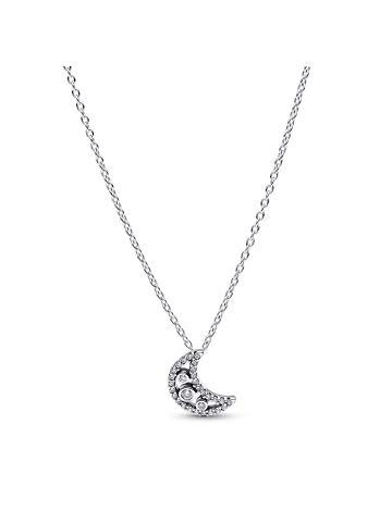 Pandora Damenkette Silber Halbmond