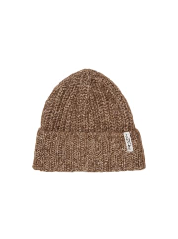 Marc O'Polo Strickmütze in Dark Brown