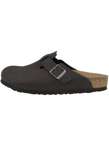 Birkenstock Clogs Boston Mikrofaser normal in schwarz