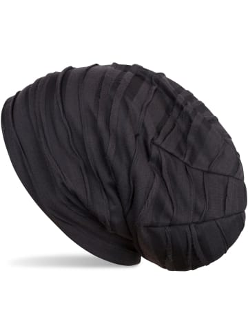 styleBREAKER Beanie Mütze in Midnight-Blue-Schwarz