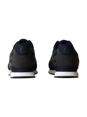 Serge Blanco Sneaker aus Chamonix-Leder Blau