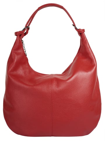 Cluty Shopper echt Leder in rot