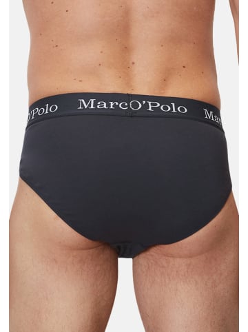 Marc O´Polo Bodywear Slip / Unterhose Elements Cotton in Navy/Grey Melange