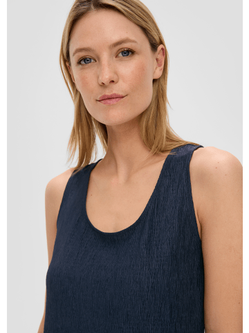 s.Oliver T-Shirt keine Ärmellänge in Blau