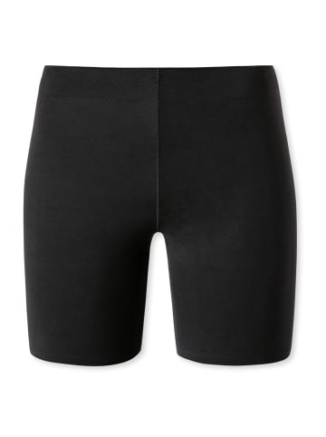 Schiesser Shorts (Hosen) Biker in Schwarz