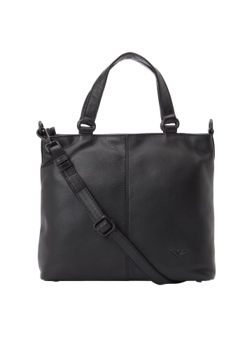 VLD VOi Leather Design 4Season Handtasche Leder 28 cm schwarz