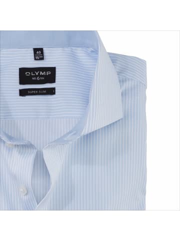 OLYMP  Langarm Business Hemd für Herren in blau