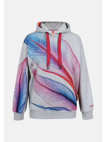 Salzhaut Hoodie WANNERUP in Grey Melange