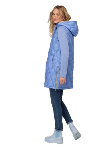 LAURASØN Long-Weste in wolkenblau
