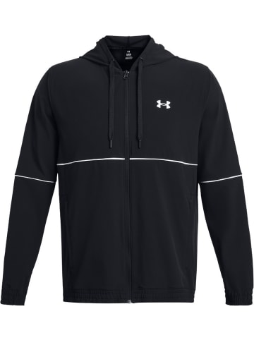 Under Armour Pullover "Ua Zone Woven Jacket" in Schwarz