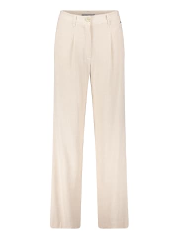 BETTY & CO Casual-Hose mit weitem Bein in Beige