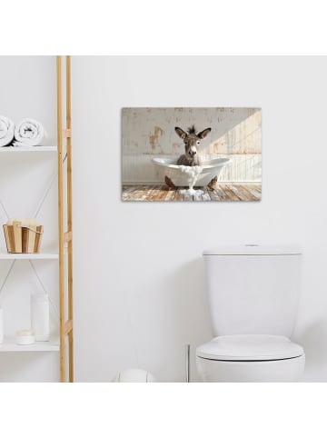 MuchoWow Leinwand bilder Esel (BxH)