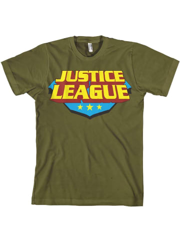 Justice League T-Shirt in Grün