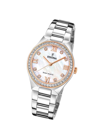 Festina Analog-Solaruhr Festina Solar Energy silber mittel (ca. 35mm)