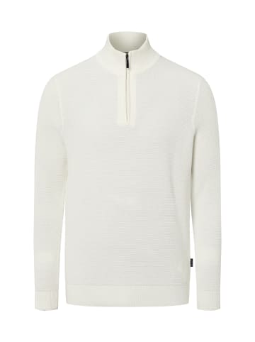 Bugatti Strickpullover in weiß - 0005