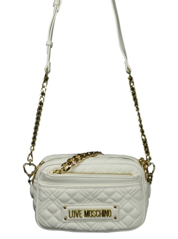 Love Moschino Umhängetasche Borsa Quilted in Off white