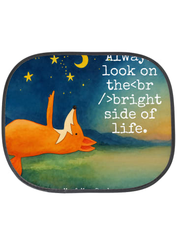 Mr. & Mrs. Panda sonnenschutz Fuchs Sterne Design mit Spruch in Weiß