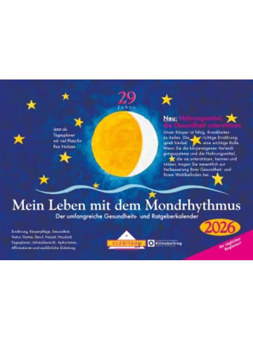 Clebitady Kalender - Mein Leben mit dem Mondrhythmus 2026