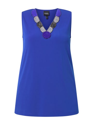 Ulla Popken Strick-Top in azurblau