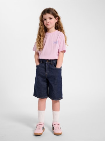 Hummel T-Shirt Hmljr Reg Kinder in PINK LADY