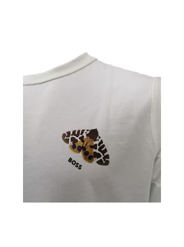 BOSS T-Shirt TeeButterfly in White