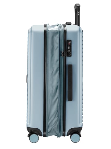 Hauptstadtkoffer Mitte - Mittelgroßer Hartschalenkoffer Koffer TSA, 68cm 88 L in Pool blau