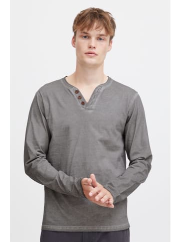 !SOLID Langarmshirt SDTinox in Grau