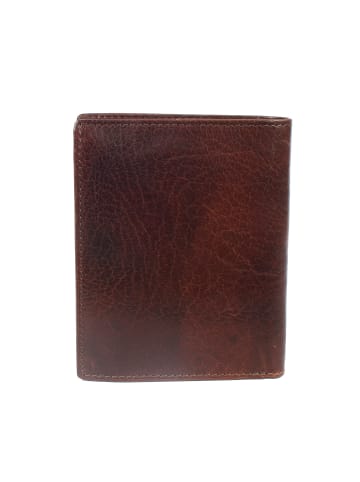 Margelisch RFID Ledergeldbörse Texas 2 in brown