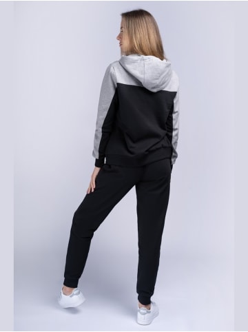 Lonsdale Trainingsanzug "Lurgan" in Schwarz