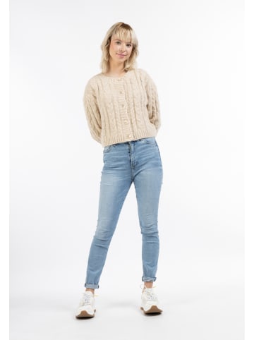 myMo Damen Cardigan in Beige