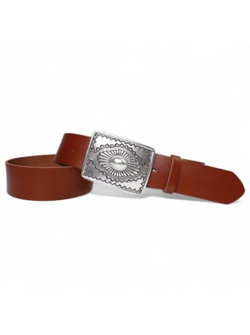 FRONHOFER Ledergürtel in Cognac