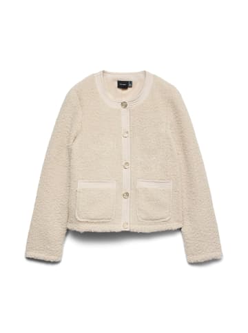 Vero Moda Teddyfell Jacke in Oatmeal