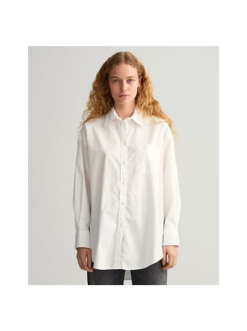 Gant Langarmbluse in white
