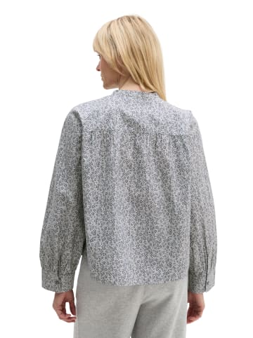 Marc O'Polo Geraffte Bluse loose in Light Blue