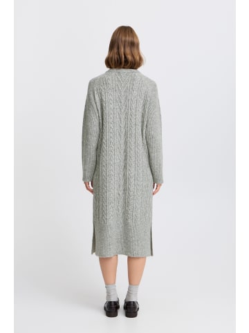 b. young BYNELLO CARDIGAN - loose fit in Mid Grey Melange