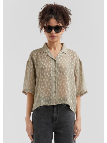 QS Bluse in 7803_helles olivgrün