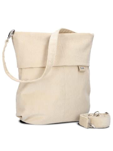Zwei Mademoiselle M12 - Schultertasche 32 cm (cord-wood) in cord-creme