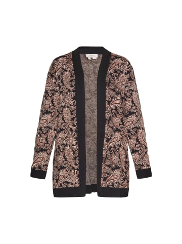 usha FESTIVAL Cardigan in black multicolor