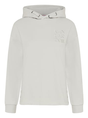 Kangaroos Kapuzensweatshirt in hellgrau