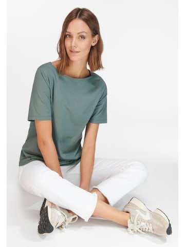 Green Cotton T-Shirt Cotton in SALBEI