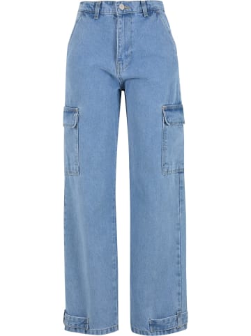 DEF DEF Cargo-Hosen in light blue denim