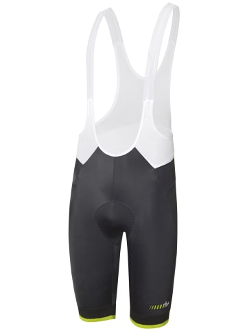 rh+ Radhose Prime Evo Bibshort in black-acid lime