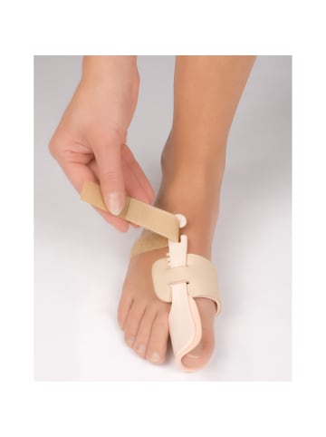 FußGut Hallux Nachtbandage, rechts in haut