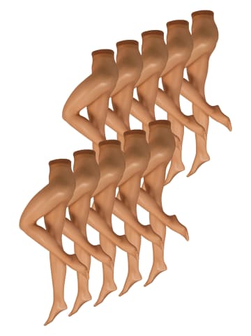 Nur Die  Feinstrumpfhose Transparent 15 DEN in bronze