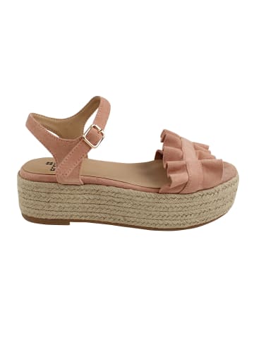FOR TIME Plateausandalen Carlota in Rosa