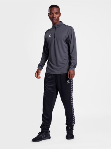 Hummel Halbreißverschluss Sweatshirt Hmlauthentic Herren in ASPHALT